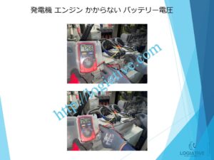 非常用発電機の専門会社 株式会社ロジエイティブ は、発電機・非常用発電機のトラブル解決を得意とする 修理会社 です。
「エンジンがかからない」「始動しない」「動いてもすぐ止まる」といった症状でお困りではありませんか？

発電機や非常用発電機の不具合の多くは、

バッテリー・基板などの電気系統の故障

燃料フィルター・噴射ノズル・燃料ポンプなどエンジン側の燃料系統トラブル

といった 原因 が考えられます。

株式会社ロジエイティブでは、長年の経験を活かした 正確な原因診断 と 迅速な修理対応を行い、非常用発電機を最適な状態へ復旧します。メーカー対応が難しい古い機種や生産終了モデルにも対応可能です。

非常用発電機の修理でお困りの際は、専門会社である株式会社ロジエイティブにぜひご相談ください。
