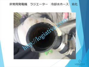 非常用発電機の冷却水漏れを放置すると、オーバーヒートや途中停止、エンジン損傷につながる危険があります。冷却水漏れの原因や症状、負荷試験の重要性を専門会社がわかりやすく解説します。 / 非常用発電機の専門会社 株式会社ロジエイティブ 非常用発電機の冷却水漏れを放置すると、オーバーヒートや途中停止、エンジン損傷につながる危険があります。冷却水漏れの原因や症状、負荷試験の重要性を専門会社がわかりやすく解説します。